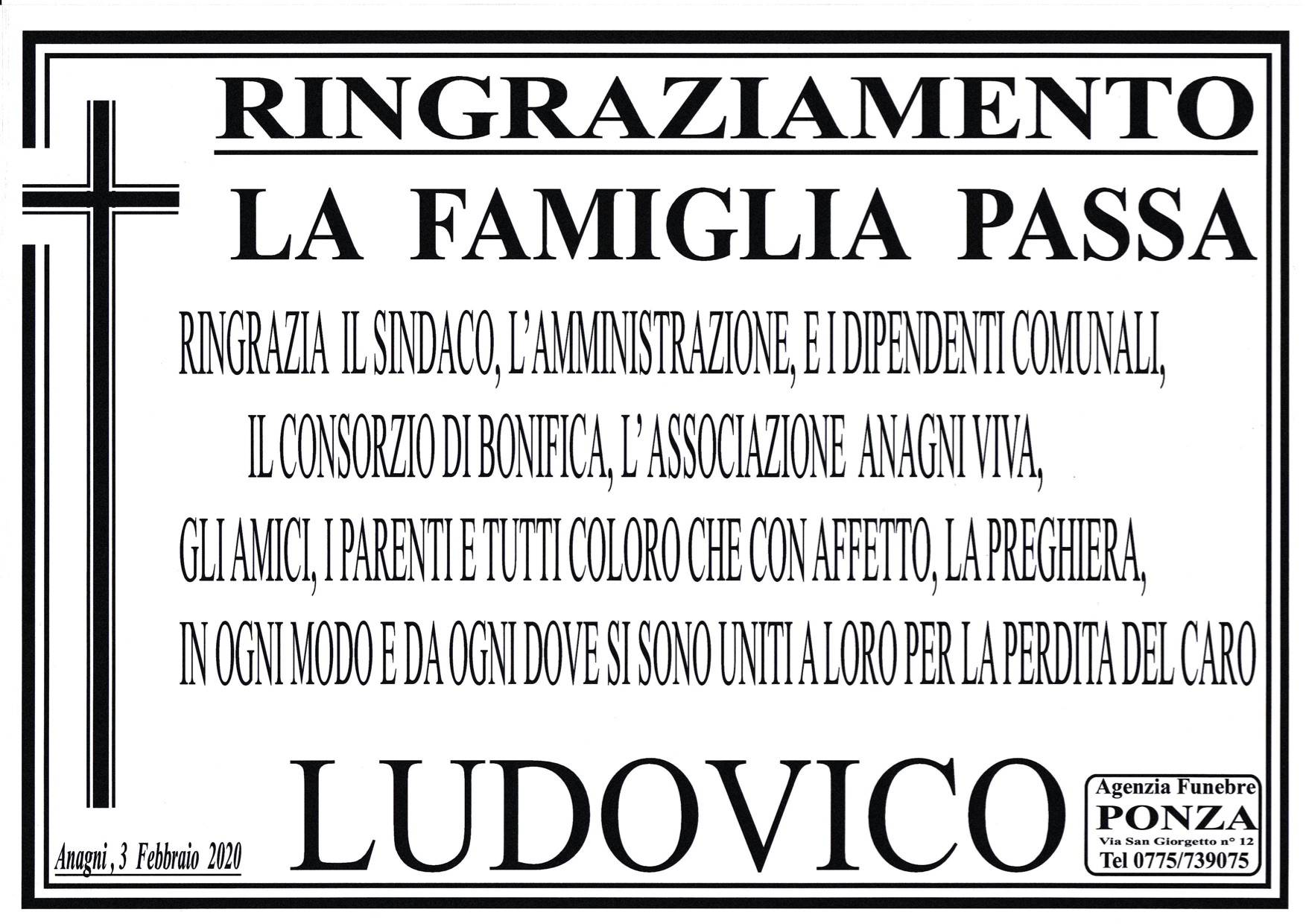 Famiglia Ludovico Passa