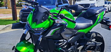2025 KAWASAKI Z500 ABS motorcycle for rent near Los Angeles, CA