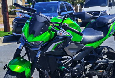 2025 KAWASAKI Z500 ABS motorcycle for rent near Los Angeles, CA