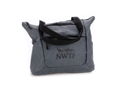 Premium Zippered Tote - Heather Gray with NWTF Logo