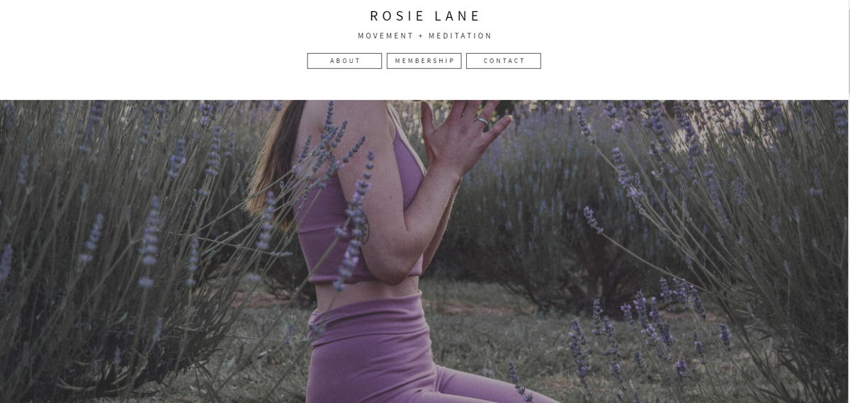 Screenshot of Rosie Lane, from the teacher & educator websites collection.