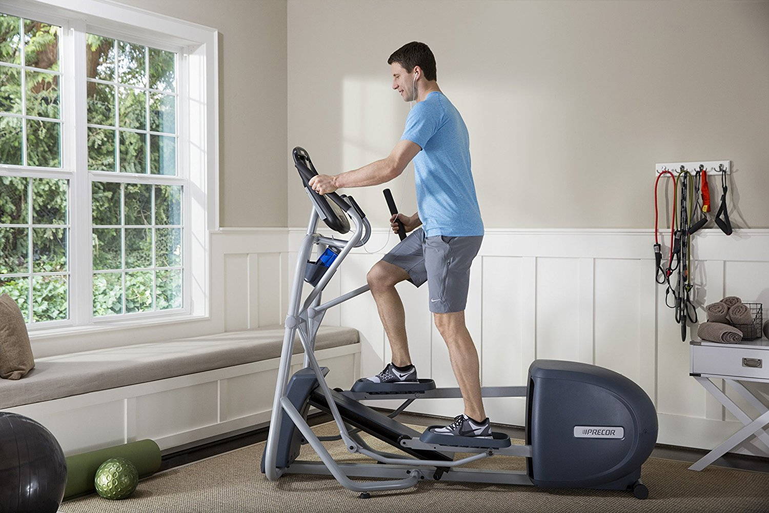 Performing Elliptical Machine at Home Performing Elliptical Machine at Home