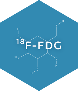 ¹⁸F-FDG