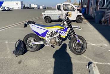 2018 HUSQVARNA 701 SUPERMOTO motorcycle for rent near Martinez, CA