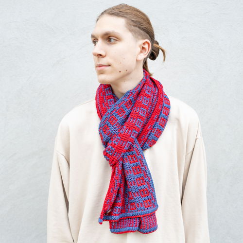 Fire And Ice Scarf