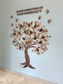 lasercut wooden letters for Gibsons