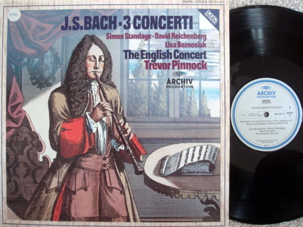 Archiv Digital / PINNOCK, - Bach 3 Concertos, NM!