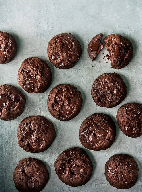 Double Chocolate Date Cookies (No Sugar Added)