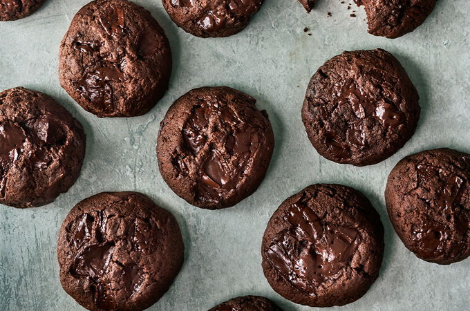 Double Chocolate Date Cookies (No Sugar Added)