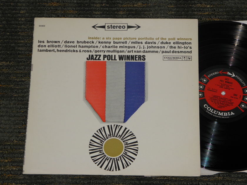 Miles  Davis/Charlie Mingus/Ellington - "Jazz Poll Winners" Columbia CS 8410 6 EYE -1 matrix on both sides