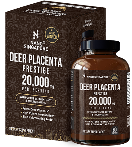 A bottle of Nano Singapore's best cordyceps supplement