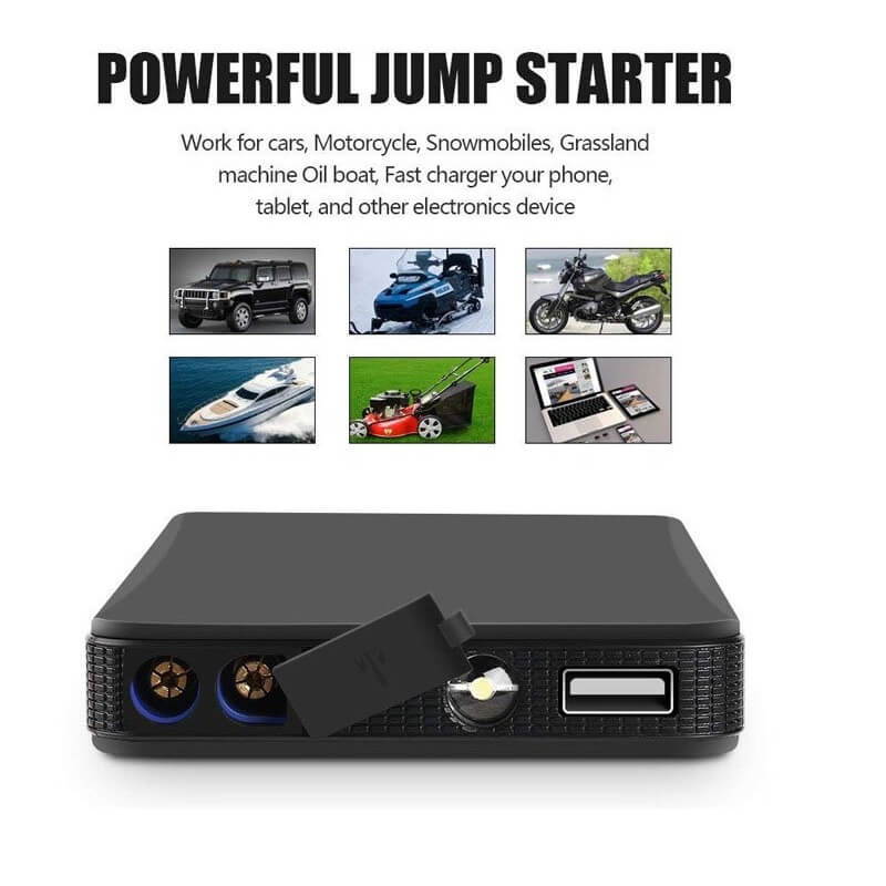Car Battery Booster, Battery Jump Starter, Portable Jump Starter