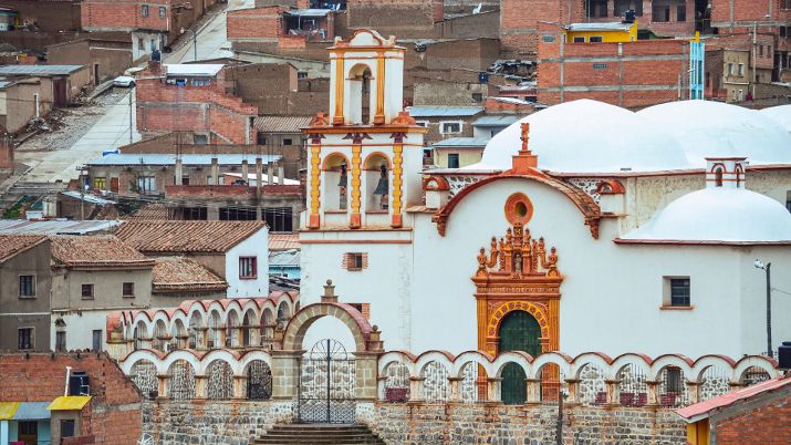 Juan de Vargas, a colonial-era church, contributes to the historical fabric of Potosi