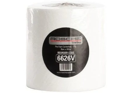 6626V Centre Feed Hand Towel 19cm 300mx4roll