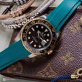 rolex gmt with blue strap
