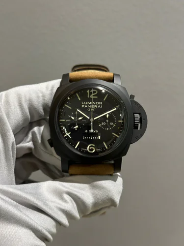Panerai Luminor 1950 8 Days Chrono Monopulsante GMT PAM 00317