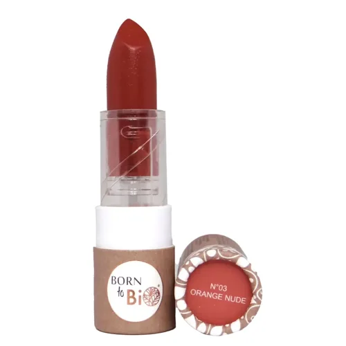Rouge à Lèvres Mat Bio - N° 3 Orange Nude