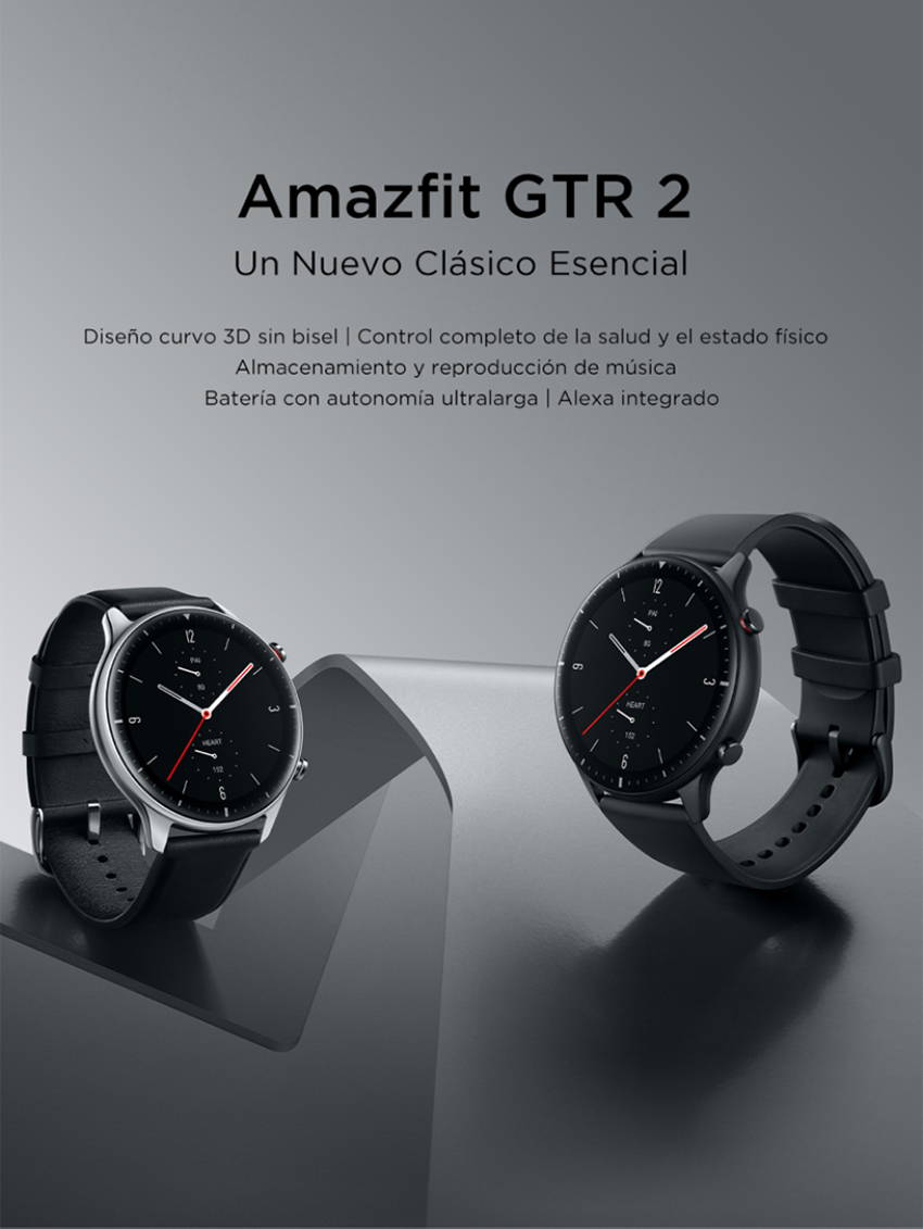 Amazfit GTR 2e y Amazfit GTS 2e, ficha técnica de características y precio