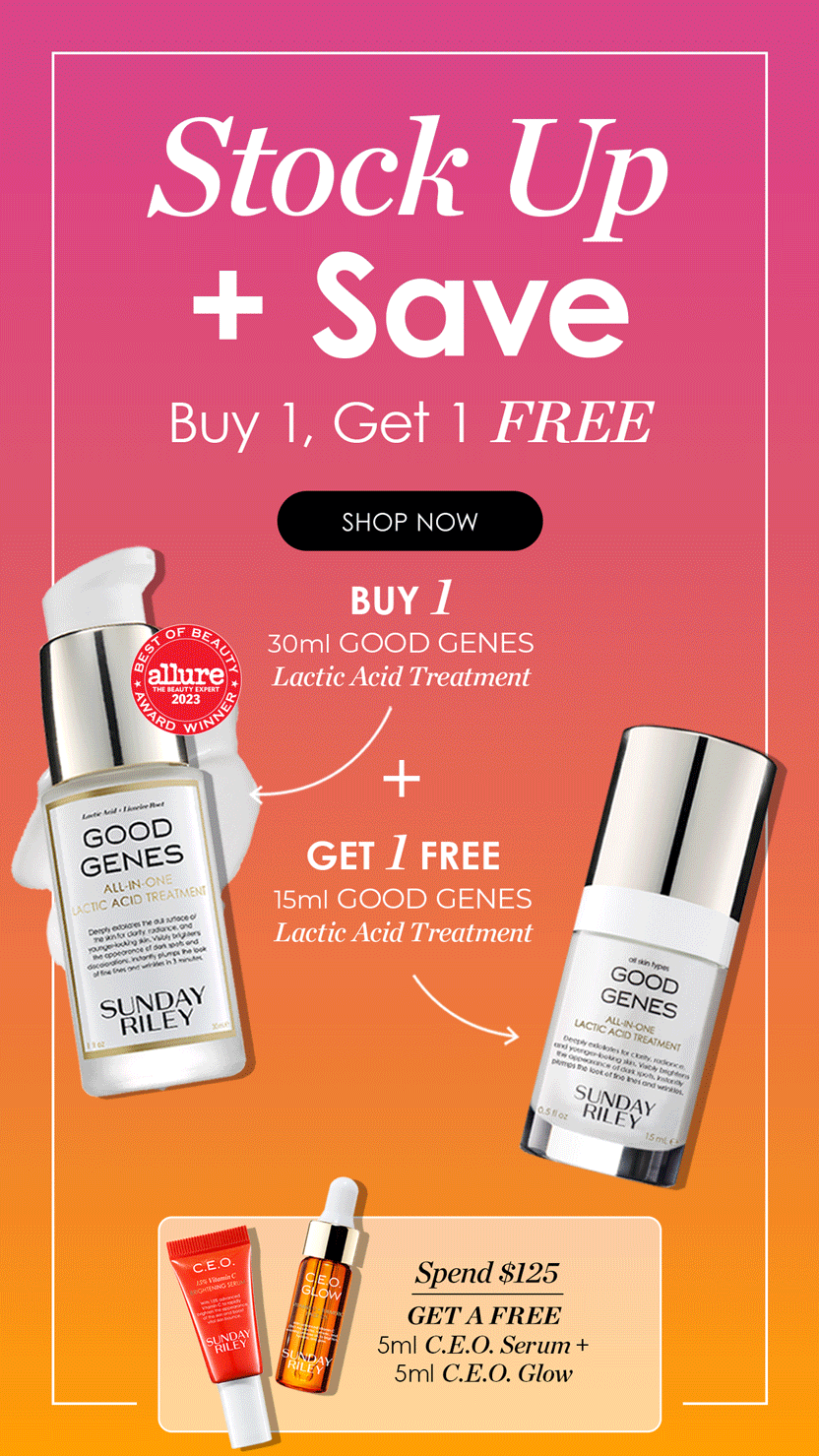 stock up and save. Buy 1, Get 1 Free on select items while supplies last