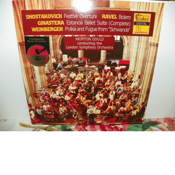 MORTON GOULD - SHOSTAKOVICH/RAVEL/GINASTERA/WEINBERGER dbx