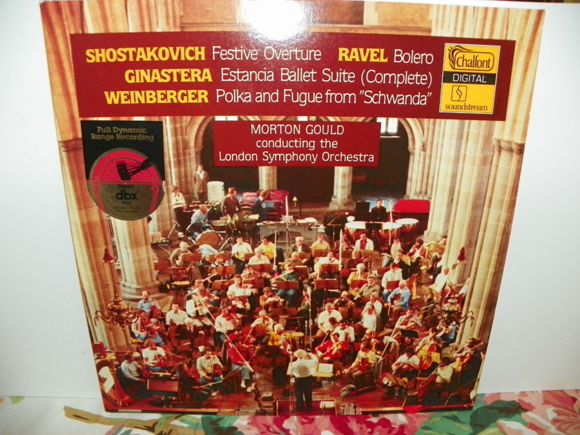 MORTON GOULD - SHOSTAKOVICH/RAVEL/GINASTERA/WEINBERGER dbx