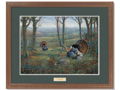 Rut n Strut-Turkeys by Sam Timm Framed Print