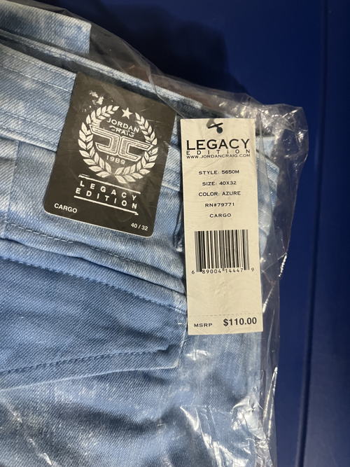 Sean Astoria Cargo Pants (Azure) 72.00 FlipJC