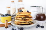 keto blueberry pancakes