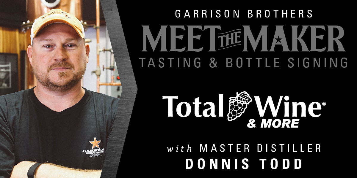 Meet the Maker Bottle Signing and Tasting with Donnis Todd promotional image