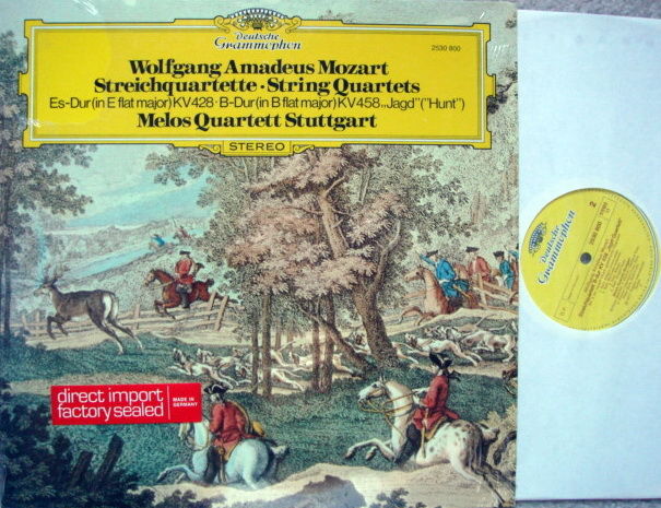 DG / Mozart String Quartets KV.428 & 458, - MELOS QUART...