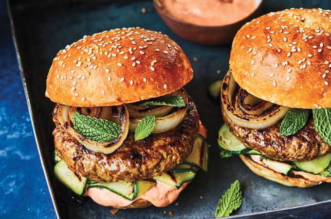 Burgers à la marocaine