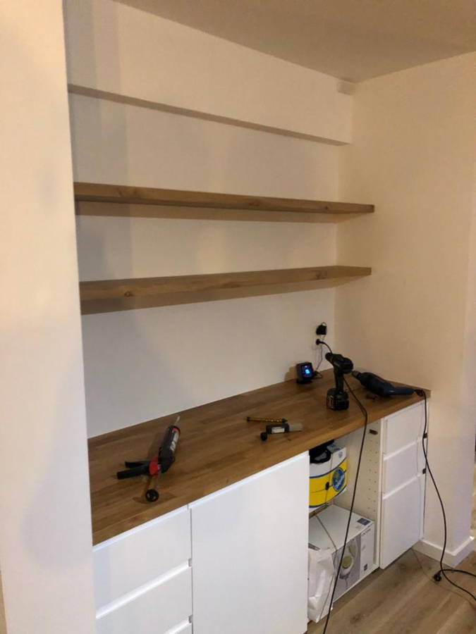 Wandplank detail