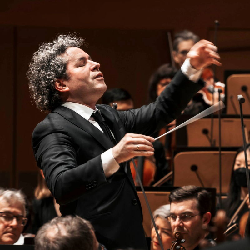 Poster for Dudamel Leads Prokofiev &amp; Stravinsky