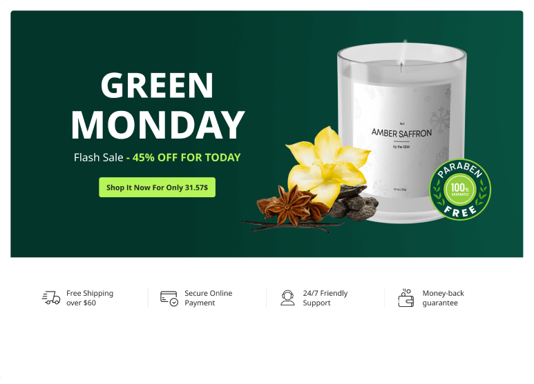 Green Monday - Decor