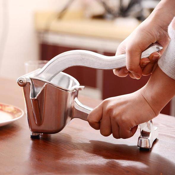 Citrus press and stainless steel juice extractor