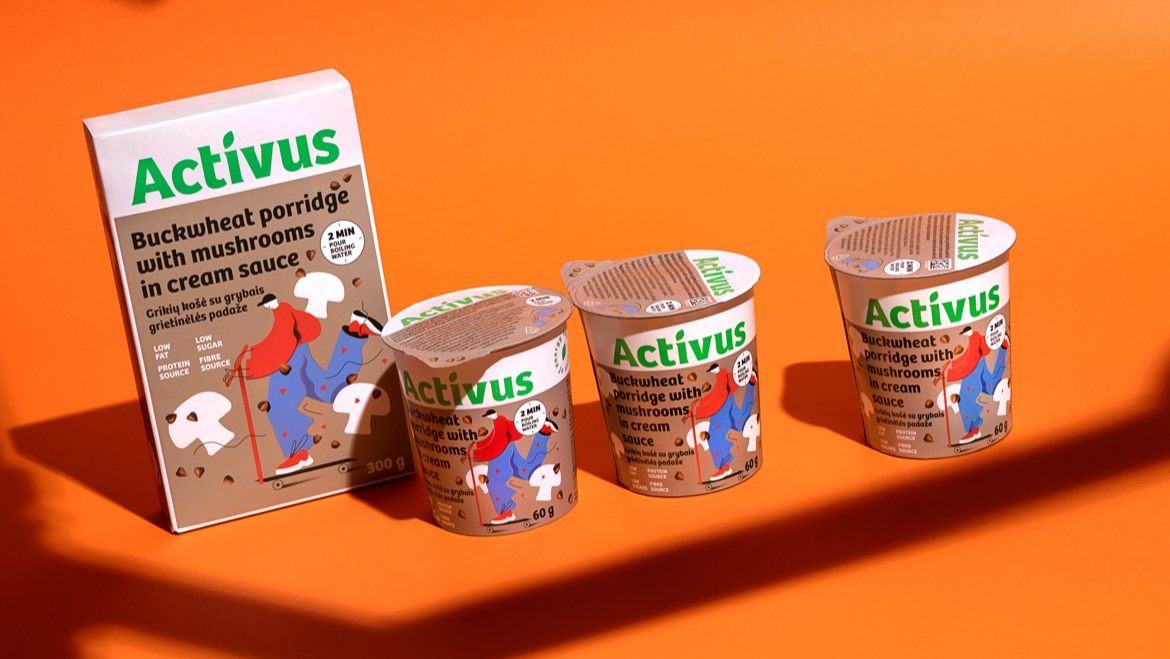 Activus Is A Healthy Meal With An Upbeat Packaging System