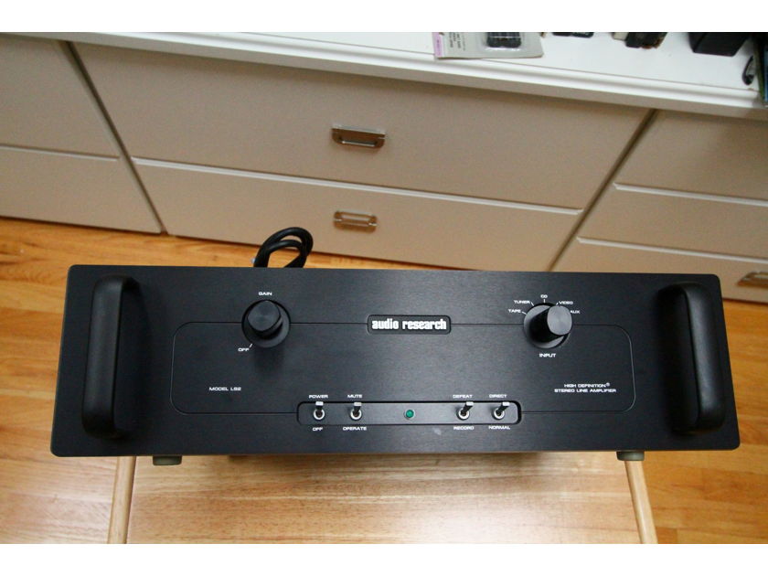 Audio Research LS2B preamp - balanced, hybrid, black Orig Owner