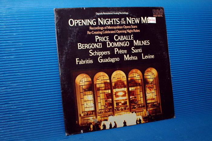 Opening Nights At The New Met - RCA Red Seal 1983 Sealed!