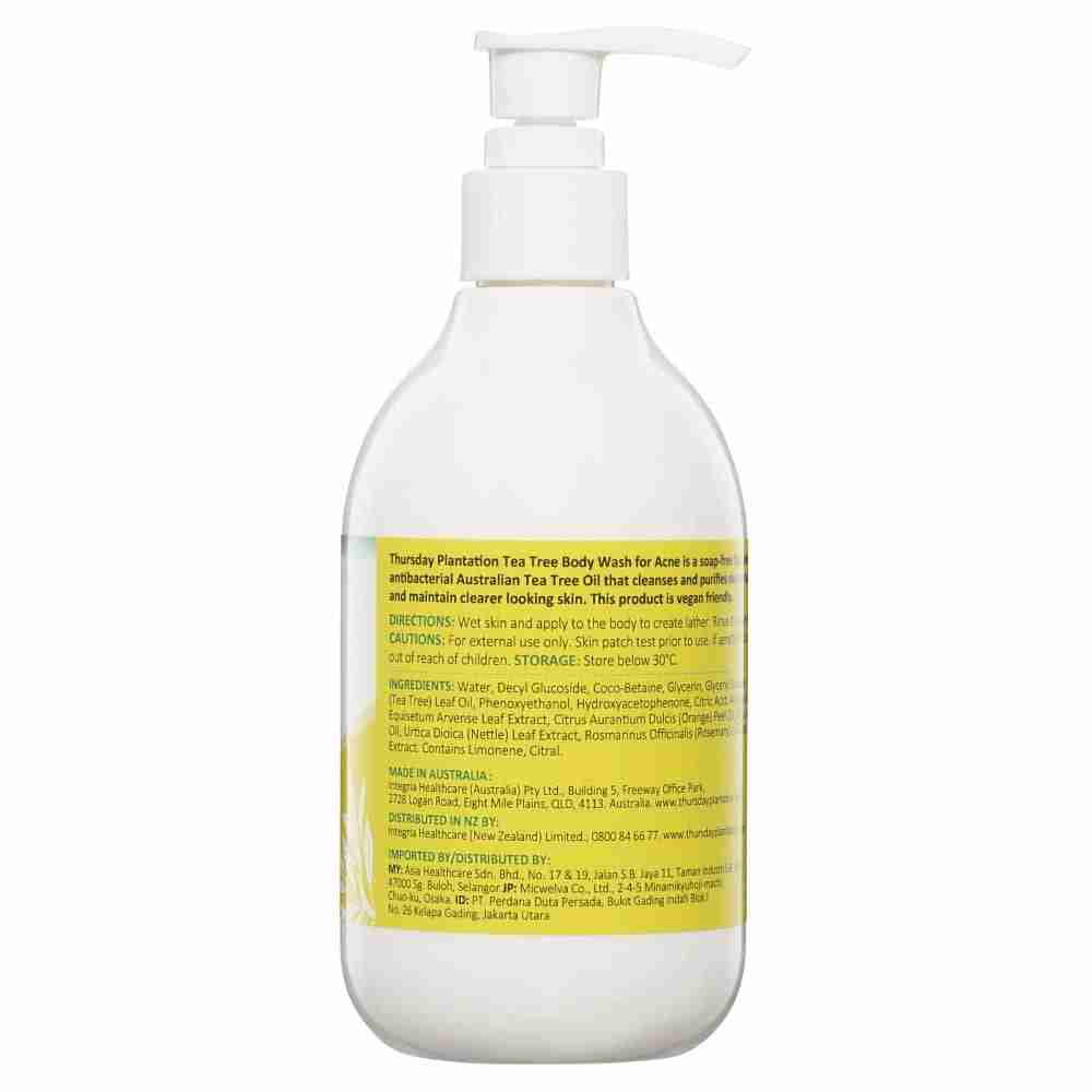 Thursday Plantation Tea Tree Body Wash For Acne 300Ml - Image 3