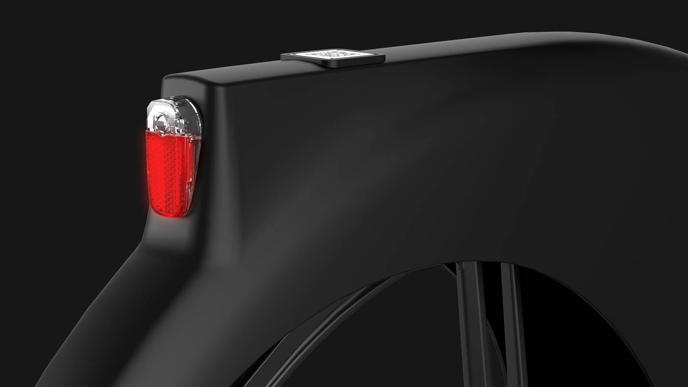 Okai Micromobility Manufacturer, EB100 Electric Bike Rear Light