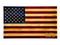 American Flag Decor Sign 