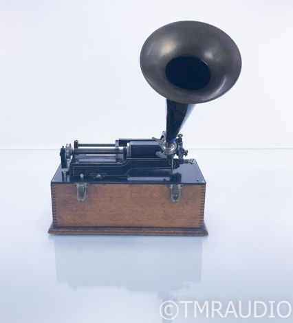 Edison Home Phonograph Antique Wax Cylinder Player; Out...