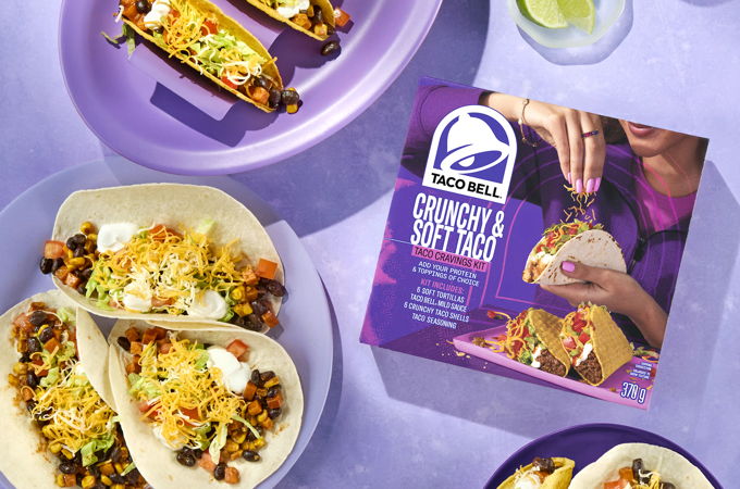 Tacos végés suprêmes TACO BELL
