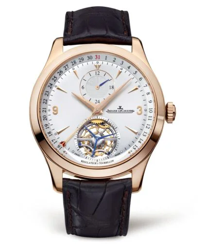 Master Tourbillon Dual Time Pink Gold / Silver / Alligator