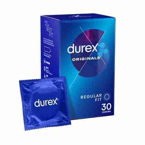 Durex Regular Condoms Original 30 Pack