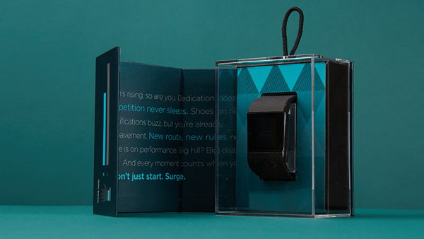 Fitbit Surge: Multiple Materials for Premium Packaging