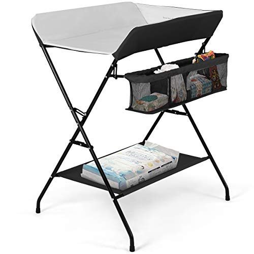 Costzon Folding Diaper Station vs Delta Children Eclipse Slant