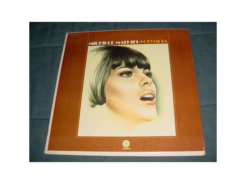 SEALED UNUSED MIREILLE MATHIEU - olympia lp record capitol french singer