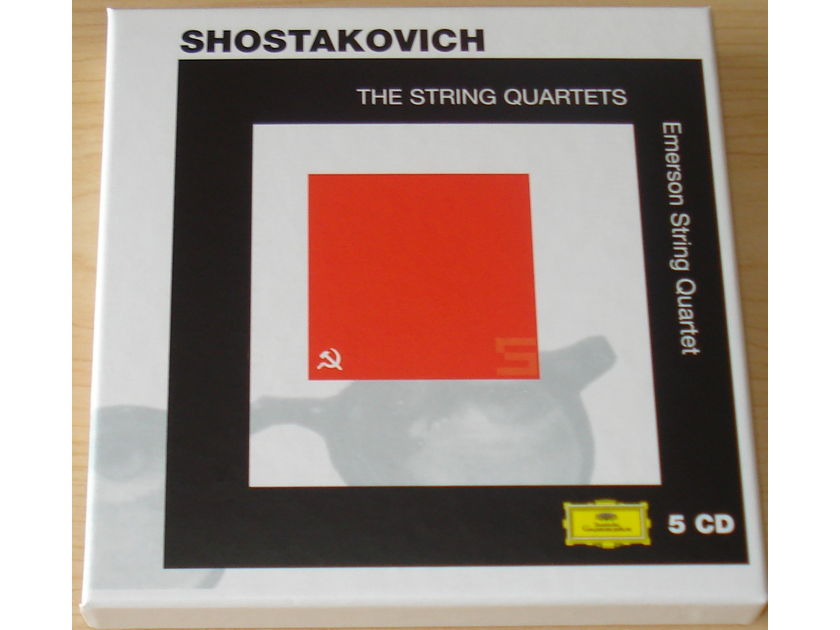 Emerson String Quartet - Shostakovitch The String Quartets 5 CD Boxed Set DG