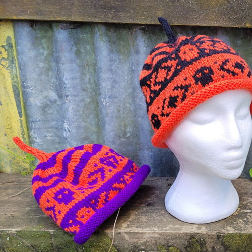 Halloween hoeden voor het gezin in 8 lagen